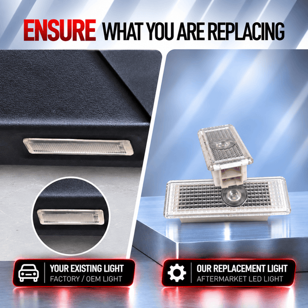 LAND ROVER Range Rover L405 Premium Door Puddle Lights Various Designs 2013-2021