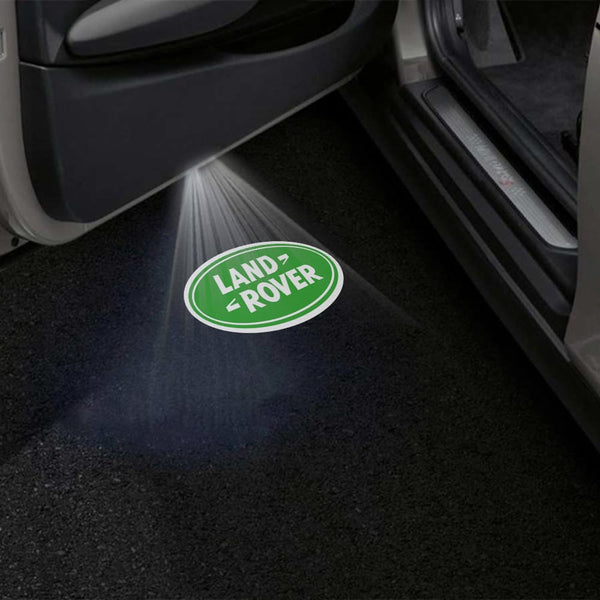 LAND ROVER Range Rover L405 Premium Door Puddle Lights Various Designs 2013-2021 Land Rover Logo - 1 Pair - 2 Doors