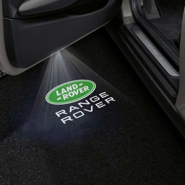 Land Rover Logo With Range Rover Word 1 - 1 Pair - 2 Doors