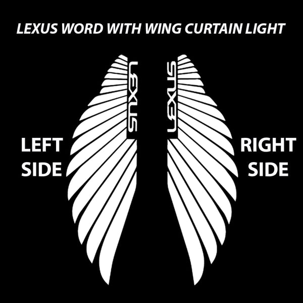 LEXUS Lexus ES 5th/6th/7th Gen Premium Door Puddle Lights Various Designs 2007-2026