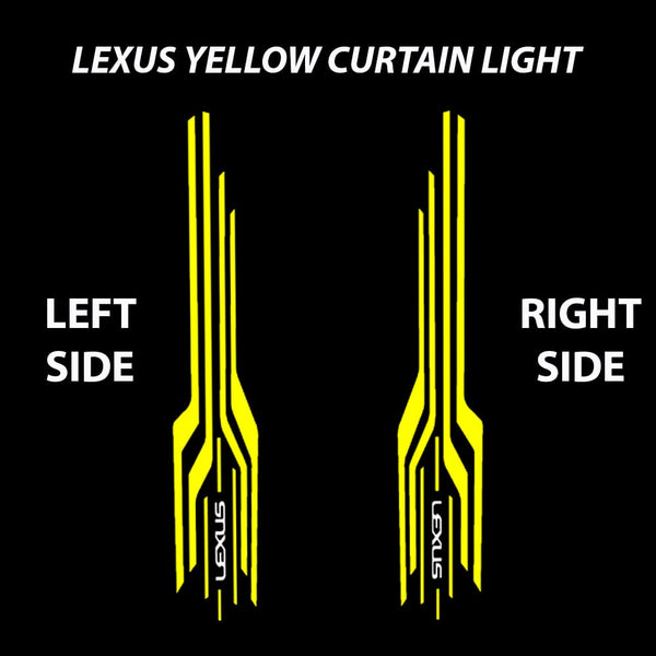 LEXUS Lexus ES 5th/6th/7th Gen Premium Door Puddle Lights Various Designs 2007-2026