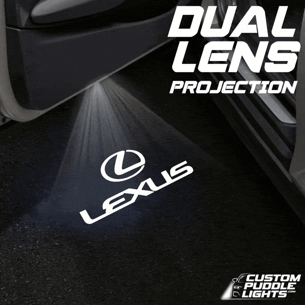 LEXUS Lexus ES 7th GenDynamic Dual Lens Premium Puddle Lights Multiple Designs 2019-2025