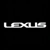 LEXUS Lexus ES 7th Gen XZ10 Premium Puddle Lights Multiple Designs 2018-2025 Lexus Wording + White