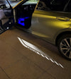 LEXUS Lexus GX 3rd Gen Premium Door Puddle Lights Various Designs 2024–2025 Lexus White Curtain Light - 1 Pair 2 Doors