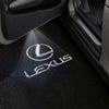 LEXUS Lexus GX 3rd Gen Premium Puddle Lights Multiple Designs 2024–2025 Lexus 3D Logo With Word - 1 Set - 2 Doors