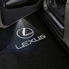 Lexus 3D Logo With Word - 1 Pair - 2 Doors