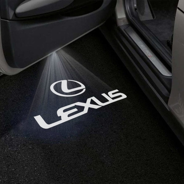 Lexus Logo With Word - 1 Pair - 2 Doors
