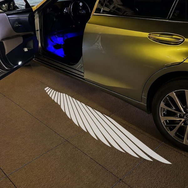 Lexus White Wing Curtain Light - 1 Pair 2 Doors