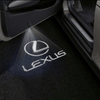 LEXUS Lexus Universal Door Stick On Puddle Lights Multiple Designs Lexus Logo 2 - 1 Pair 2 Doors