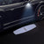 Lincoln Lincoln MKZ Premium Side Wing Mirror Puddle Lights Various Designs 2014-2015 Lincoln White Logo - 1 Pair 2 Side Mirror Lights