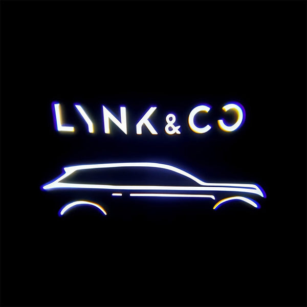 Lynk & Co LYNK & CO Universal Door Stick On Puddle Lights Multiple Designs