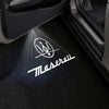 Maserati Maserati Ghibli M157 Premium Puddle Lights Multiple Designs 2013–2023 Maserati Logo 3 - 1 Set - 2 Doors