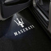 Maserati Maserati Ghibli M157 Premium Puddle Lights Multiple Designs 2013–2023 Maserati Logo 4 - 1 Set - 2 Doors