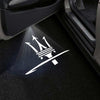 Maserati Maserati Ghibli M157 Premium Puddle Lights Multiple Designs 2013–2023 Maserati Logo 5 - 1 Set - 2 Doors