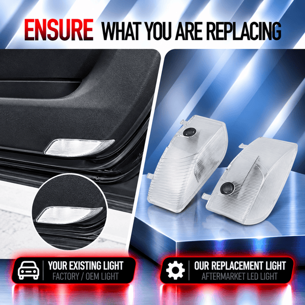 Mazda Mazda 6 1st Gen GG1 Premium Door Puddle Lights Various Designs 2002-2008