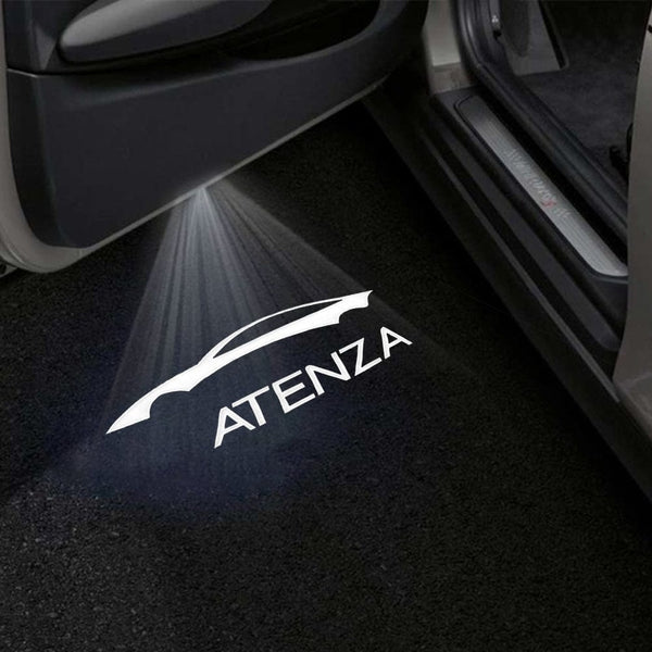 Mazda Mazda Atenza Premium Puddle Lights Multiple Designs 2002-2008 ATENZA Word With Car 2 - 1 Set - 2 Doors