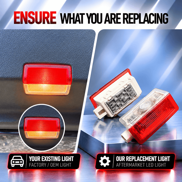 Mercedes Benz Mercedes-Benz A-Class 3rd/4th Gen W176/W177/V177 Premium Door Puddle Lights Various Designs 2013-2026