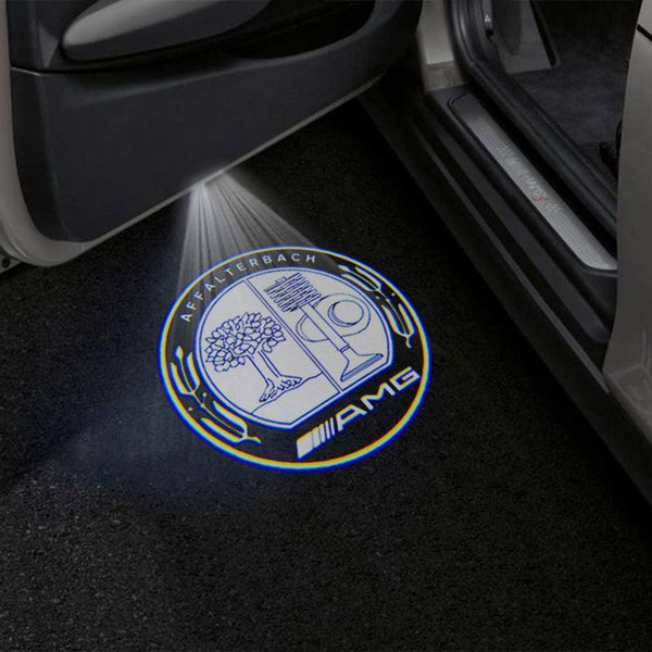 Mercedes Benz Mercedes-Benz C-Class 4th Gen A205/C205 Premium Puddle Lights Multiple Designs 2014-2021 Mercedes AFFALTERBACH 1 Set - 2 Doors