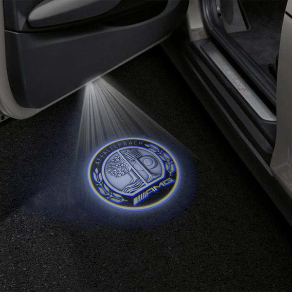 Mercedes Benz Mercedes-Benz C-Class 4th Gen A205/C205 Premium Puddle Lights Multiple Designs 2014-2021 Mercedes AFFALTERBACH 2 - 1 Set - 2 Doors