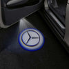 Mercedes Benz Logo 2 - 1 Pair 2 Doors