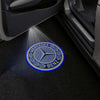 Mercedes Benz Logo White - 1 Pair 2 Doors