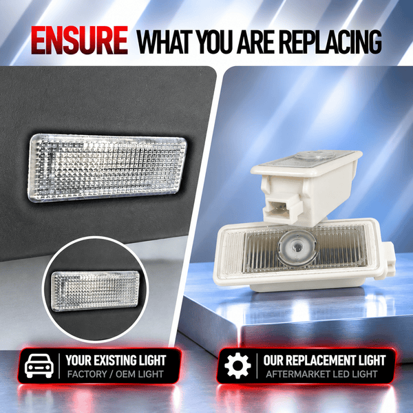 Mercedes Benz Mercedes-Benz CLA-Class 1st Gen C117/X117 Premium Door Puddle Lights Various Designs 2013-2018
