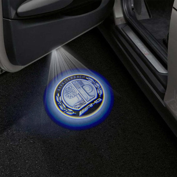 Mercedes Benz Mercedes-Benz CLS-Class 2nd Gen C218/X218 Premium Puddle Lights Multiple Designs 2010-2018 Mercedes AFFALTERBACH 2 - 1 Set - 2 Doors
