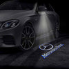 Mercedes Benz Mercedes-Benz E-Class 4th Gen W212/C207/A207 Premium Side Wing Mirror Puddle Lights Multiple Designs 2009–2016 Mercedes Benz Logo With Wording - 1 Set - 2 Lights