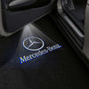 Mercedes Benz Mercedes-Benz GLC-Class 2nd Gen X254/C254 Premium Puddle Lights Multiple Designs 2020-2025 Mercedes + Wording 1 Set - 2 Doors