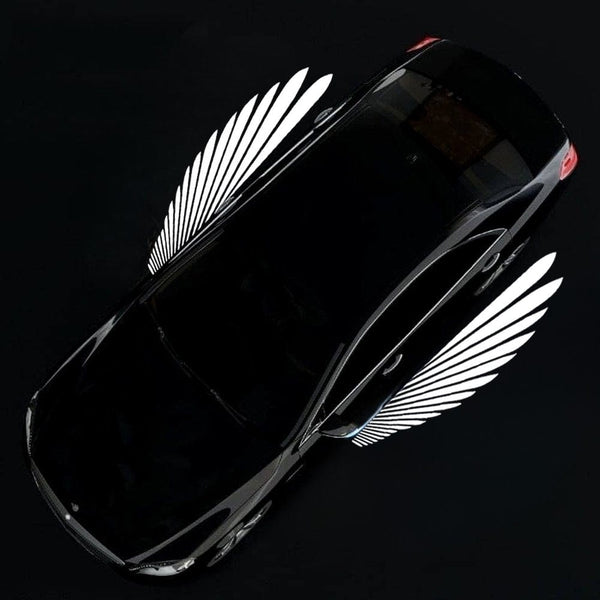 Angle Wings - 1 Pair 2 Side Mirror Lights