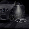 Mercedes Benz Mercedes-Benz GLS-Class X167 Premium Side Wing Mirror Puddle Lights Multiple Designs 2019-2025 MercedesBenz Logo - 1 Set - 2 Lights