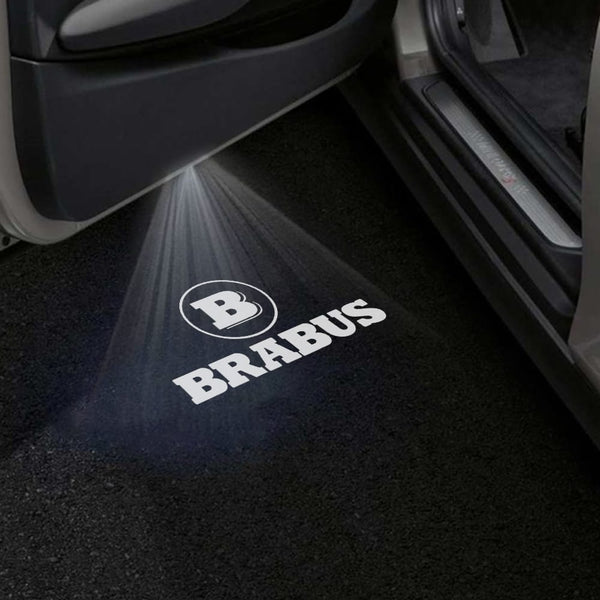 Mercedes Benz Mercedes-Benz S-Class 6th Gen C217 Coupe 2 Doors Premium Door Puddle Lights Various Designs 2014-2020 Mercedes BRABUS 1 Pair - 2 Doors