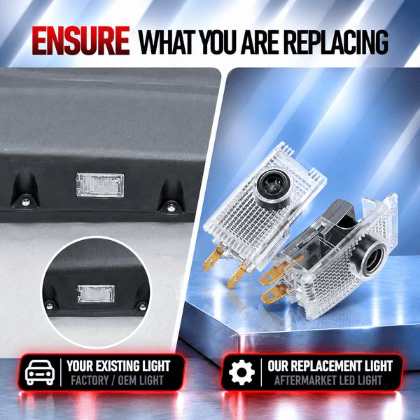 Mercedes Benz Mercedes-Benz Viano 2nd Gen W639 Premium Door Puddle Lights Various Designs 2003-2014