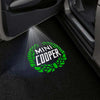 Mini Mini Hatch Premium Puddle Lights Multiple Designs 2001-2025 Mini Cooper Green - 1 Set - 2 Doors