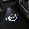 Mini Mini Hatch Premium Puddle Lights Multiple Designs 2001-2025 Mini Logo 1 Style - 1 Set - 2 Doors