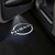 Nissan Nissan Universal Door Stick On Puddle Lights Multiple Designs Nissan Logo 1 - 1 Pair 2 Doors