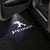 Peugeot Peugeot 407 Premium Puddle Lights Multiple Designs 2003–2010 Peugeot Logo 3 - 1 Set - 2 Doors