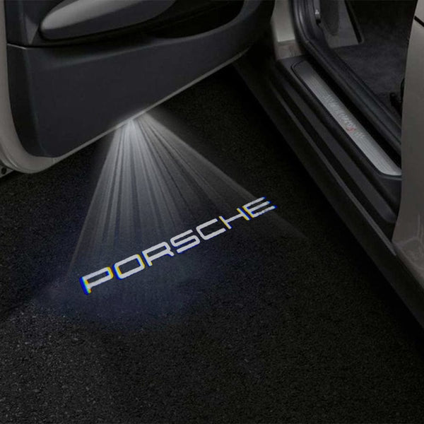 Porsche Word - 1 Pair - 2 Doors