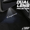 PORSCHE Porsche Cayenne 2nd Gen 92A Dynamic Dual Lens Premium Puddle Lights Multiple Designs 2011-2018
