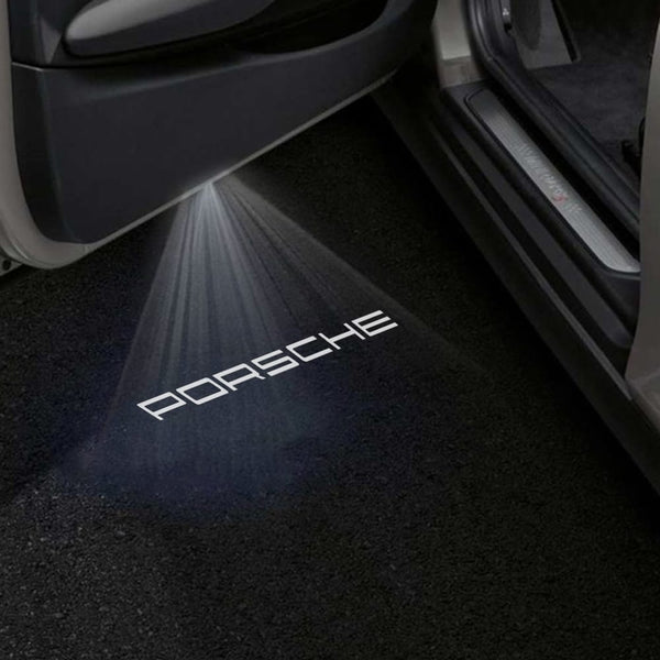Porsche Word - 1 Pair - 2 Doors
