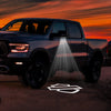 RAM RAM 1500 3rd/4th/5th Gen Premium Side Wing Mirror Puddle Lights Various Designs 2002-2026 Harley Davidson Motor cycles Logo 4 - 1 Pair 2 Side Mirror Lights