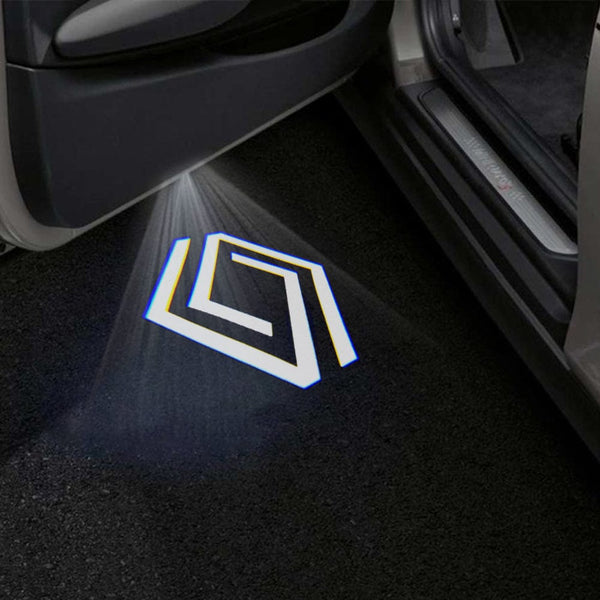 Renault Renault Alaskan 3rd Gen D23 Premium Puddle Lights Multiple Designs 2016-2025 Renault Logo - 1 Set - 2 Doors