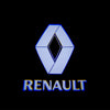 Renault Renault Alaskan 3rd Gen D23 Premium Puddle Lights Multiple Designs 2016-2025 Renault Logo + Wording