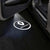 Renault Renault Samsung SM6 Premium Puddle Lights Multiple Designs 2016–2022 Renault Circle Logo 1 - 1 Set - 2 Doors