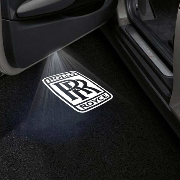 Rolls Royce Rolls Royce Phantom VII Premium Puddle Lights Multiple Designs 2003-2025 Rolls Royce Logo 1 - 1 Set - 2 Doors / Rolls Royce Phantom VII Series 1 - 2003-2012