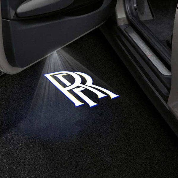 Rolls Royce Rolls Royce Phantom VII Premium Puddle Lights Multiple Designs 2003-2025 Rolls Royce Logo 2 - 1 Set - 2 Doors / Rolls Royce Phantom VII Series 1 - 2003-2012