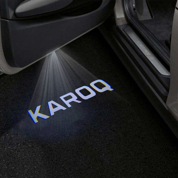 Skoda Skoda Karoq Premium Puddle Lights Multiple Designs 2017-2025 Karoq Word - 1 Set - 2 Doors