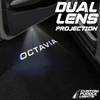 Skoda Skoda Octavia 2nd Gen Dynamic Dual Lens Premium Puddle Lights Multiple Designs 2004-2008