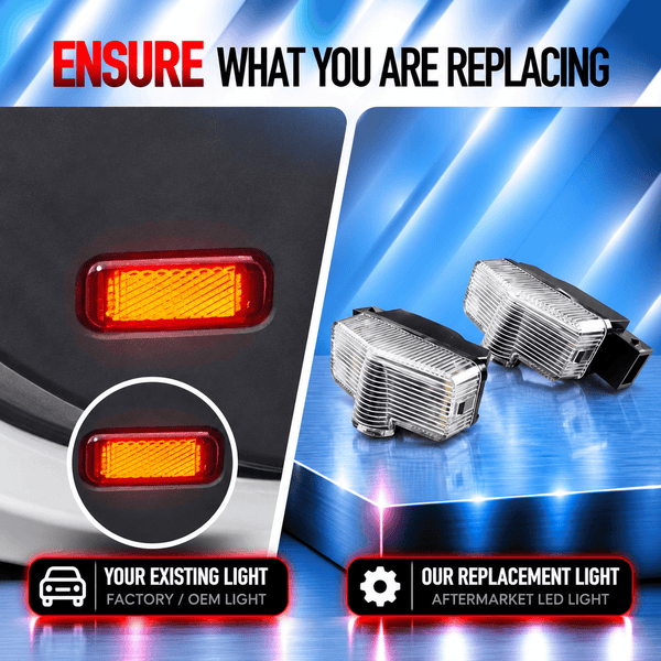 Skoda Skoda Octavia 3rd/4th Gen Premium Door Puddle Lights Various Designs 2013-2026