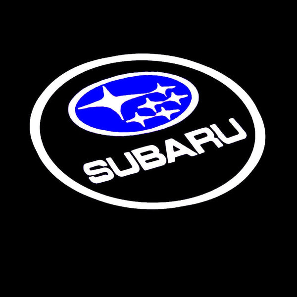 Subaru Subaru Universal Door Stick On Puddle Lights Multiple Designs